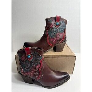 .7025 L'artiste Rebamac Spring Step, Red Womens Boots, EU-38-US 7.5, 8 Womens